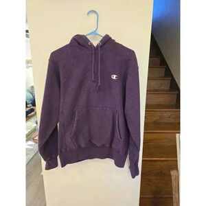 Champion Vintage Reverse Weave‎ Hoodie Purple Medium